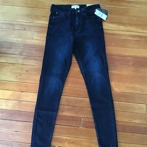 Mango high rise skinny 6 jeans